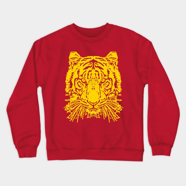 Tiger Crewneck Sweatshirt by childofthecorn